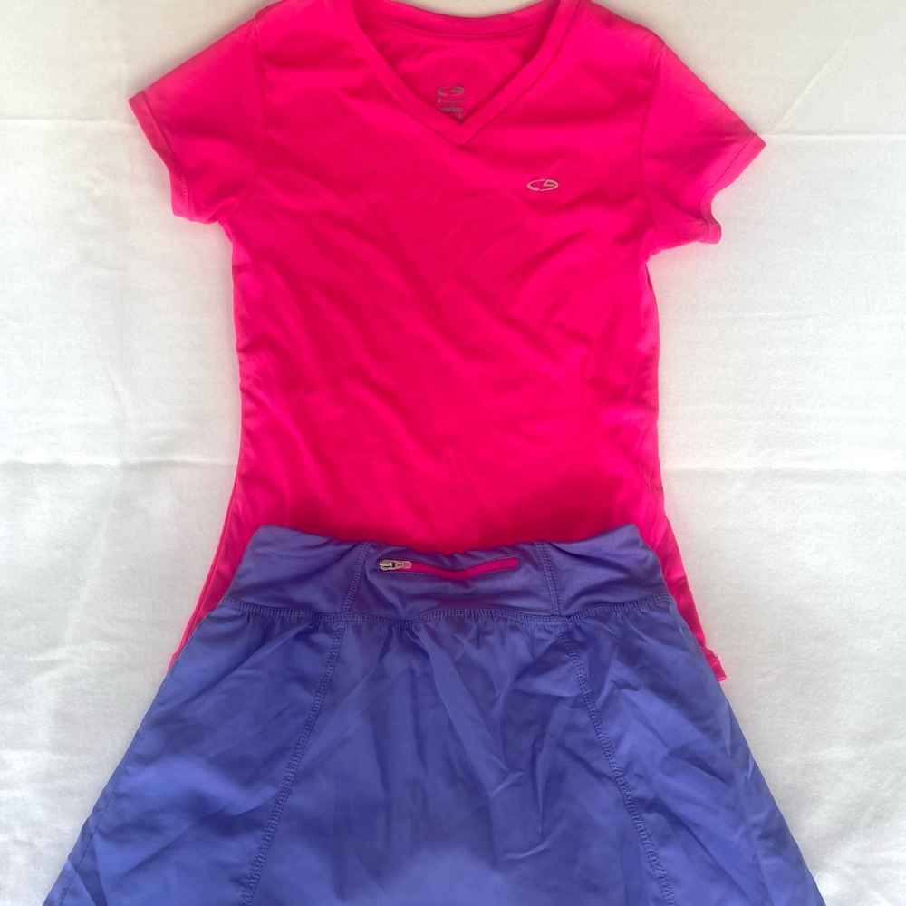 EUC Girl's tennis Champion outfit